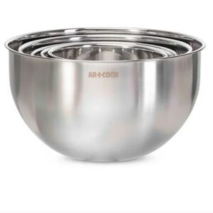5-Pieces Stainless Steel Mixing Bowl Set ( new with box)